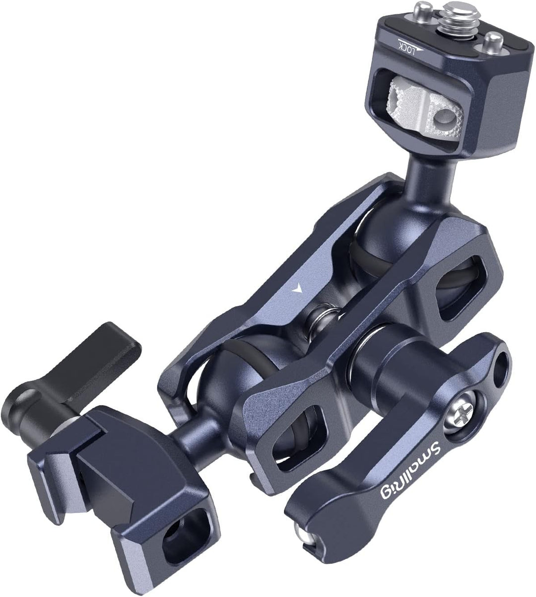 SmallRig Articulating Magic Arm mit NATO-Klemme und 1/4"-20 Schraube (mit einziehbaren Stiften), 360