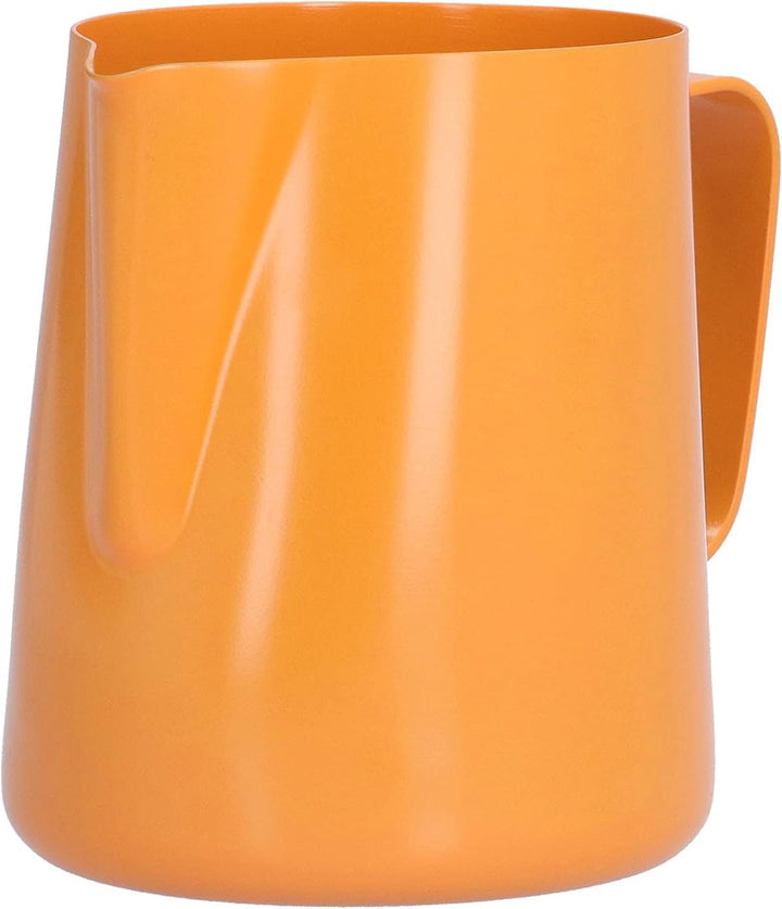 Milchaufschäumkännchen, 400 ml, PTFE, spitzer Mund, Edelstahl-Kaffeekanne für Zuhause, Küche, Aufsch