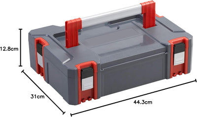 Connex Systembox - Grösse S - 17,5 Liter Volumen - 80 kg Tragfähigkeit - Individuell erweiterbares S