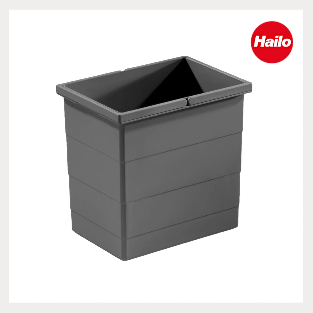 Hailo Inneneimer 1129959 | 18 Liter Doppelhenkel | Abfalleimer Einsatz für Raumspar Tandem und Rondo