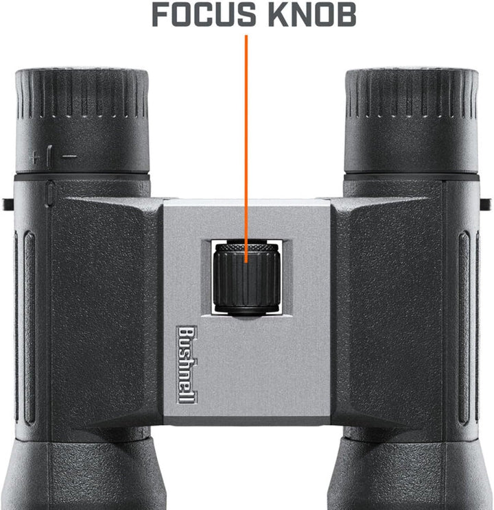 Bushnell - Powerview 2 - Fernglas - 16x32 - Dachkant - Aluminium Metallgehäuse - Mehrschichtvergütun