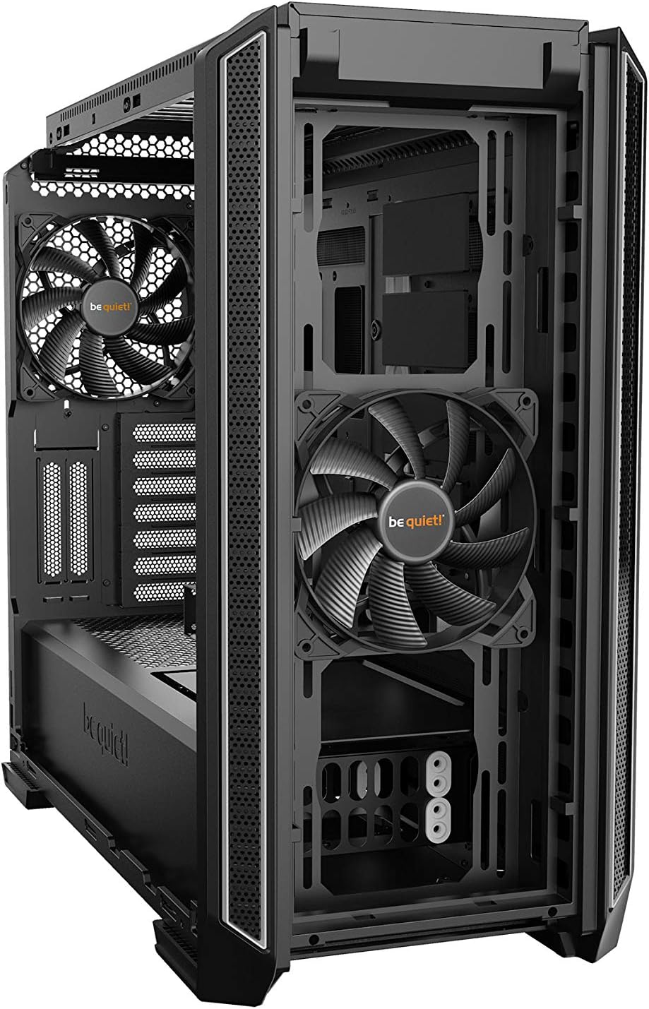 be quiet! Silent Base 601 ATX PC Midi PC Gehäuse mit Seitenfenster Silber