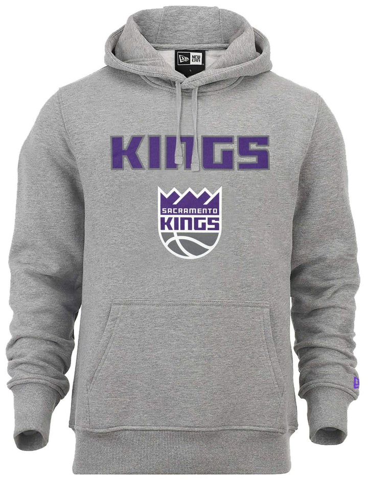 New Era - NBA Sacramento Kings Team Logo T-Shirt - Schwarz M Grau, M Grau
