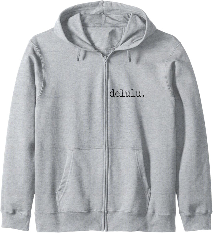 delulu. Trendy Delusional lustig wahnhaft Kapuzenjacke