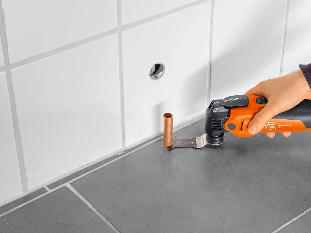 FEIN Multimaster MM 500 Plus Top, leistungsstarke MultiTool mit mit über 30 Zubehören zum Sägen, Sch