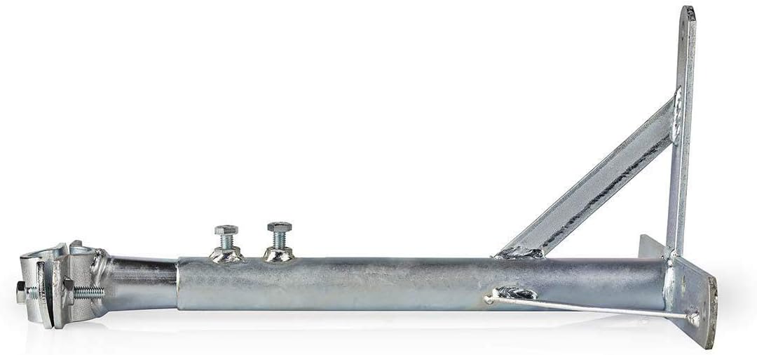 Nedis - Satelliten Wandhalterung - 300 mm - 900 mm - Stahl 32-42 mm | 550 mm Silber, 32-42 mm | 550