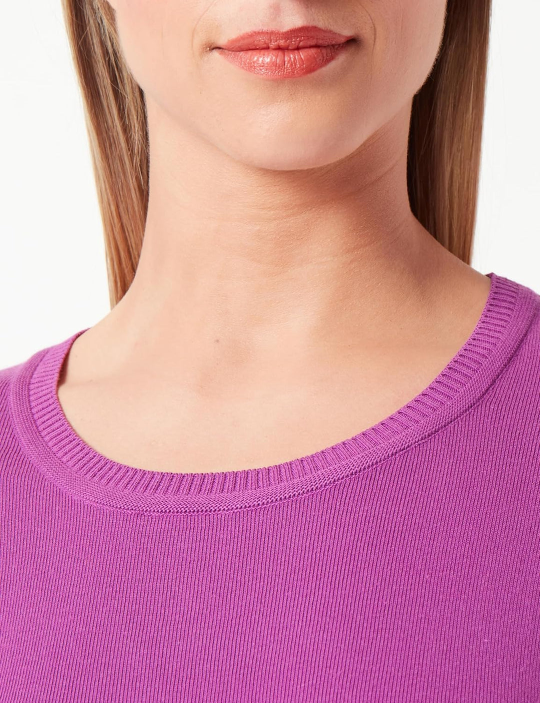 United Colors of Benetton Pullover Damen L Violett 007, L Violett 007
