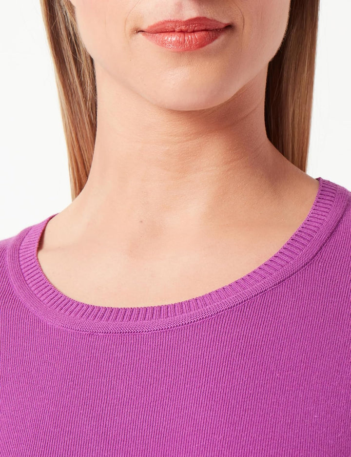 United Colors of Benetton Pullover Damen L Violett 007, L Violett 007
