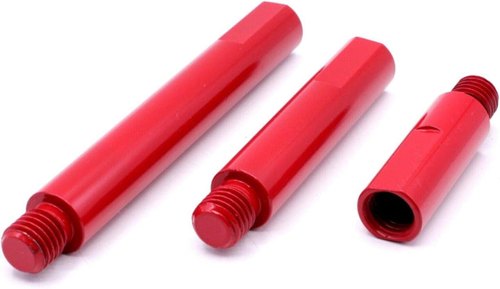 M14 Verlängerung SET 50mm, 80mm, 120mm für Winkelschleifer Poliermaschine Diamantbohrer Schleiftelle