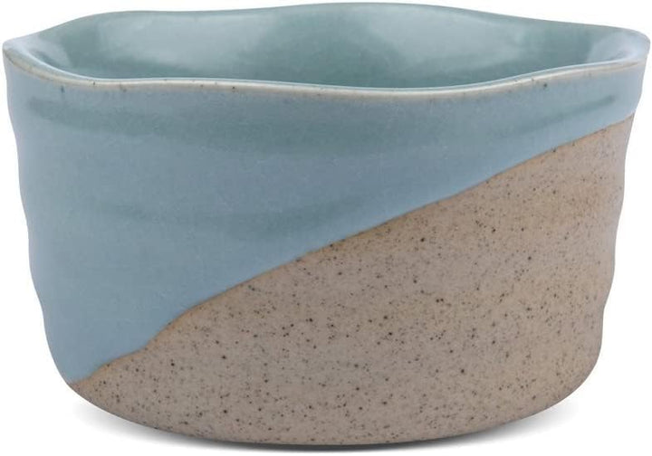 MAOCI - Matcha-Schale Chawan aus Porzellan 400ml 2farbig handgefertigt - als Geschenkbox