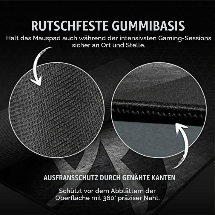 Corsair MM300 PRO Spritzwassergeschütztes Premium-Gaming-Mauspad aus Stoff (Fläche 93 × 30 cm, Mikro