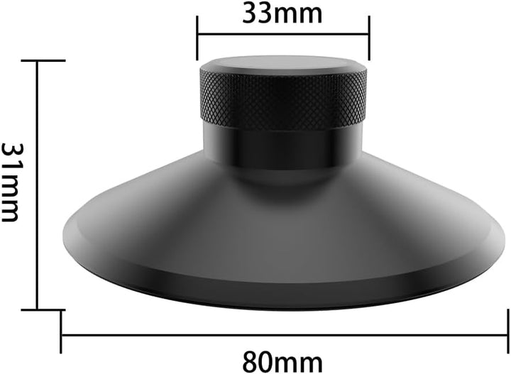 Brollitest Carbonfaser-Schallplattengewichtsscheibe, Vinyl-Gewichtsstabilisator, Schallplattenklamme