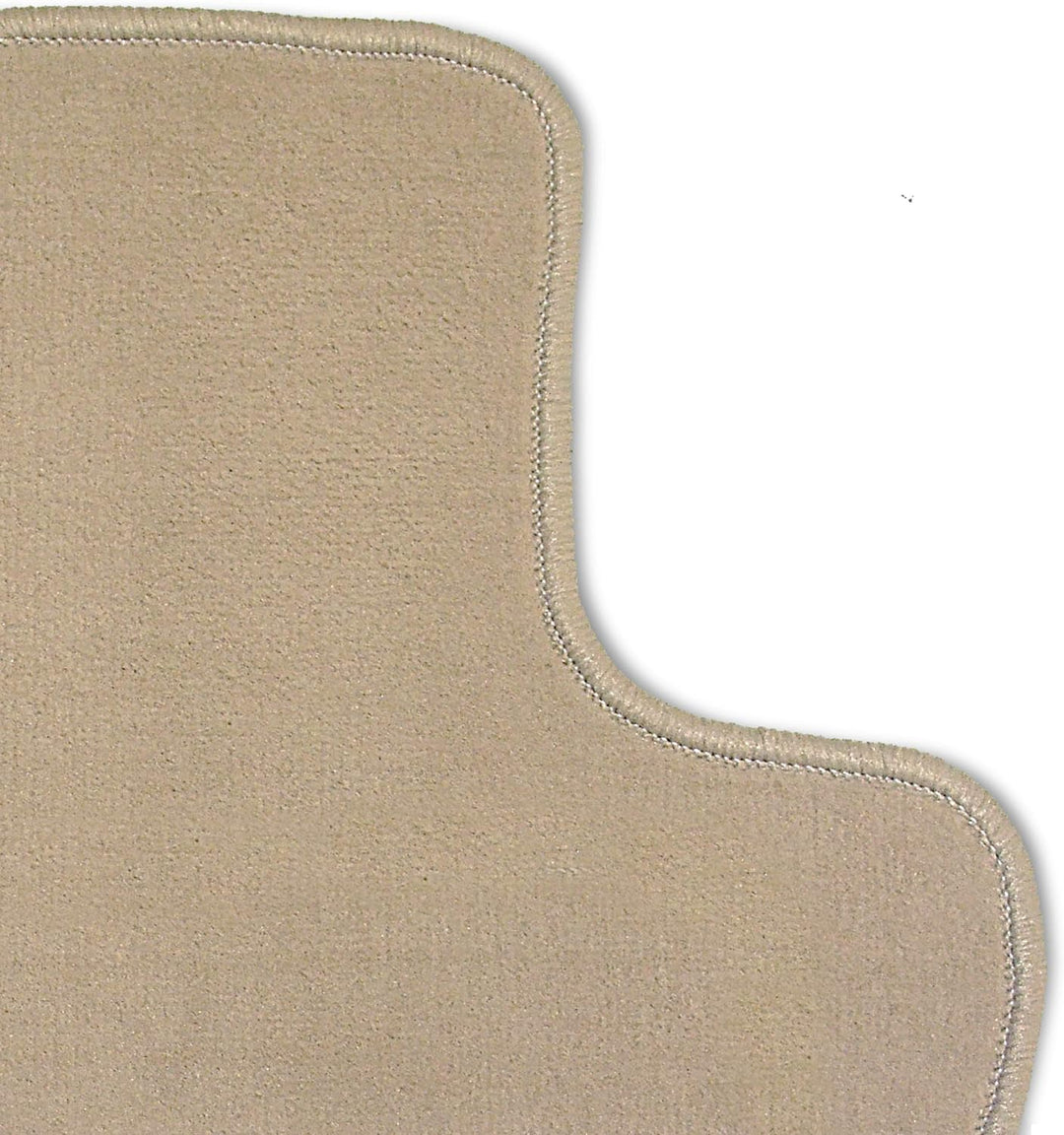 Bär-AfC Auto Fussmatten Royal passend für Nissan Qashqai J10 +2 2008-2013, Autoteppiche Velours Beig