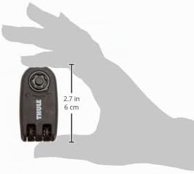 Thule Wheel Strap Locks Radgurtschlösser Schwarz Black, One-Size Schwarz 1size, Schwarz 1size