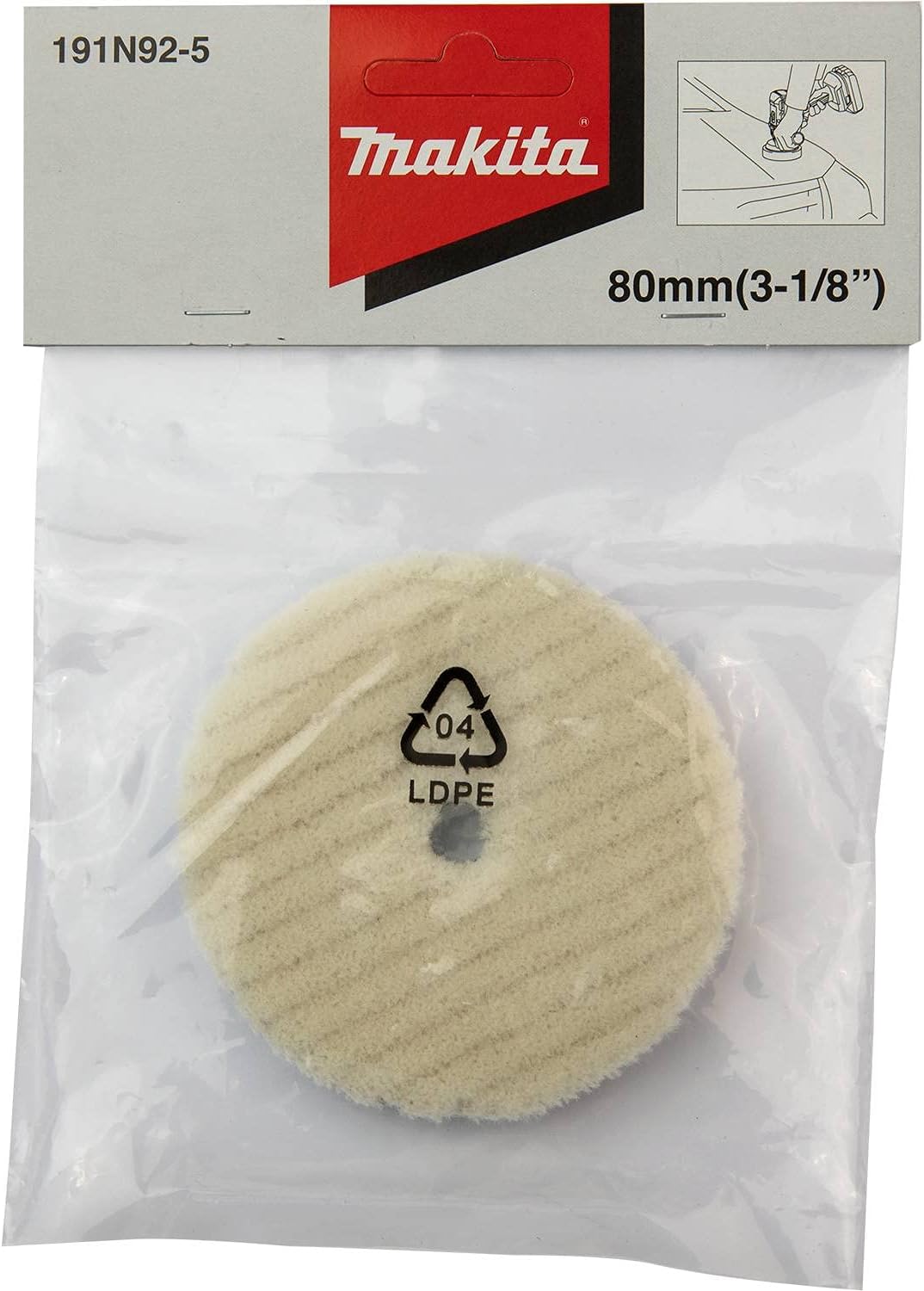 Makita 191N92-5 Wollpad für DPV300