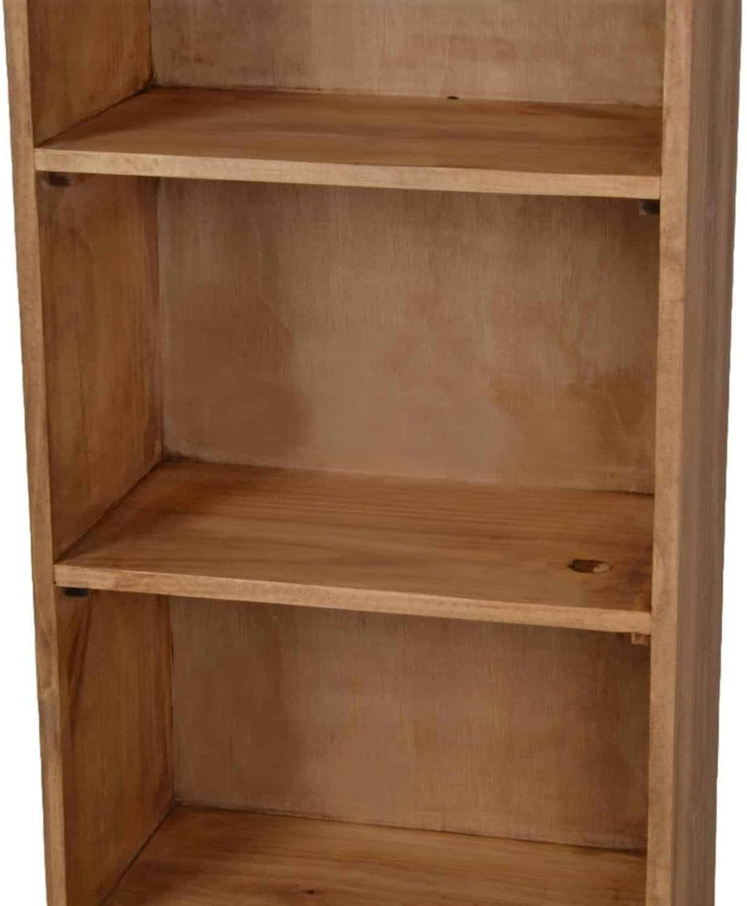 DVD-Regal Mexico Möbel 39x144x22 cm Landhausstil Massivholz Pinie Honig