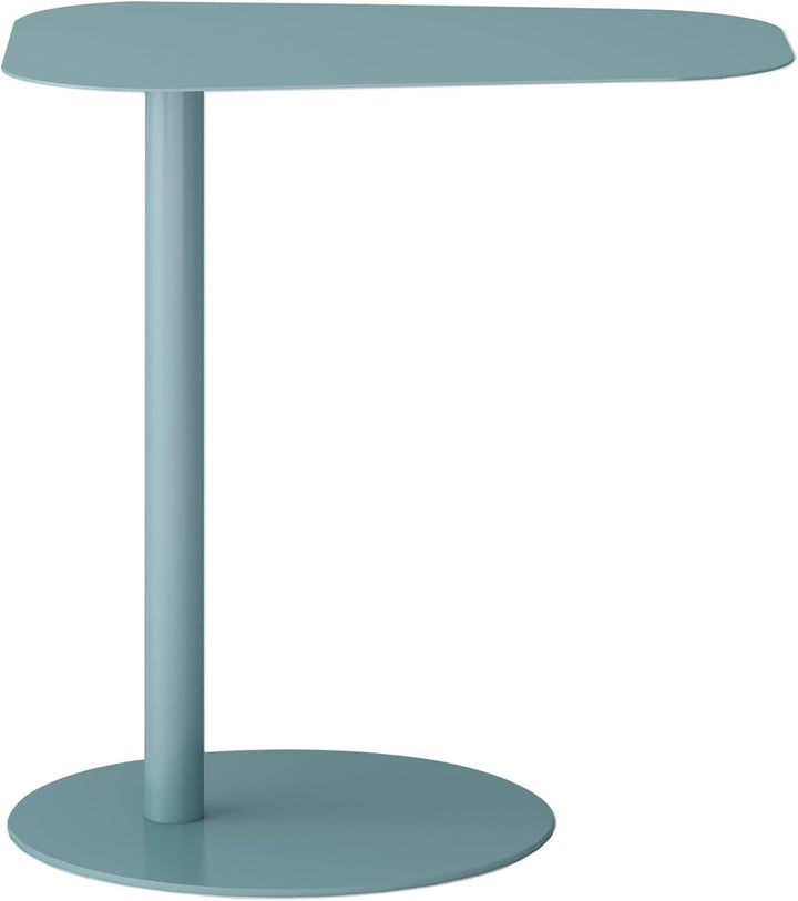 [en.casa] Beistelltisch Nastätten Gartentisch Couchtisch mit Metallgestell Sofatisch modernes Design