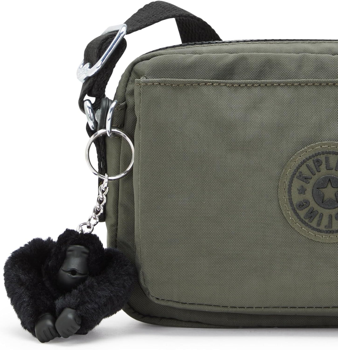 Kipling Damen Abanu Crossbody, Green Moss, 20x13.5x7.5 cm (B x H T) EU, Green Moss