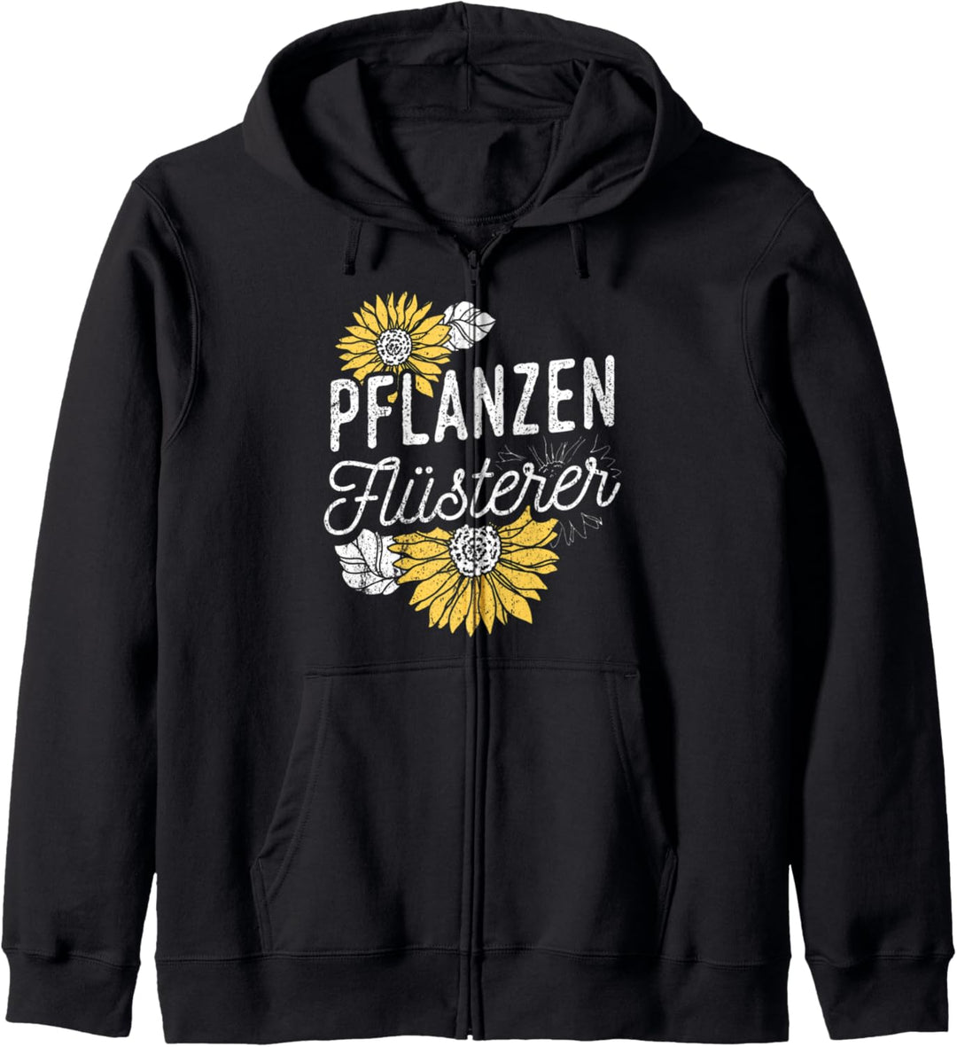 Pflanzen Flüsterer Geschenk Kapuzenjacke