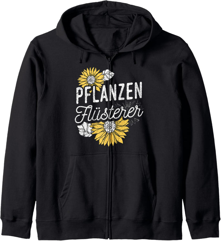 Pflanzen Flüsterer Geschenk Kapuzenjacke