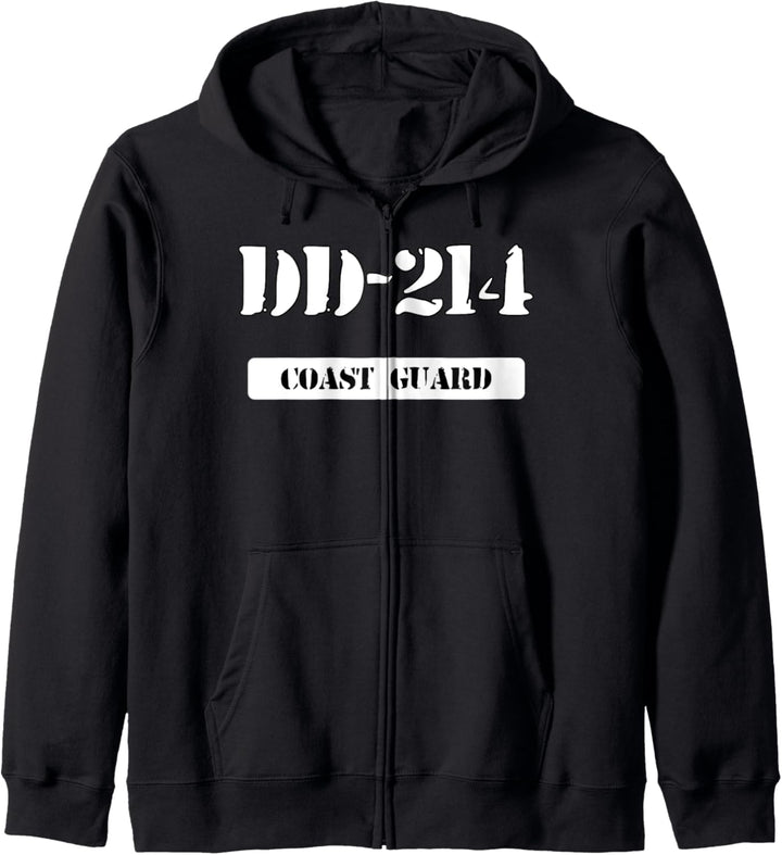 Coast Guard Proud Veteran DD-214 Alumni für Tierärzte v2 Kapuzenjacke