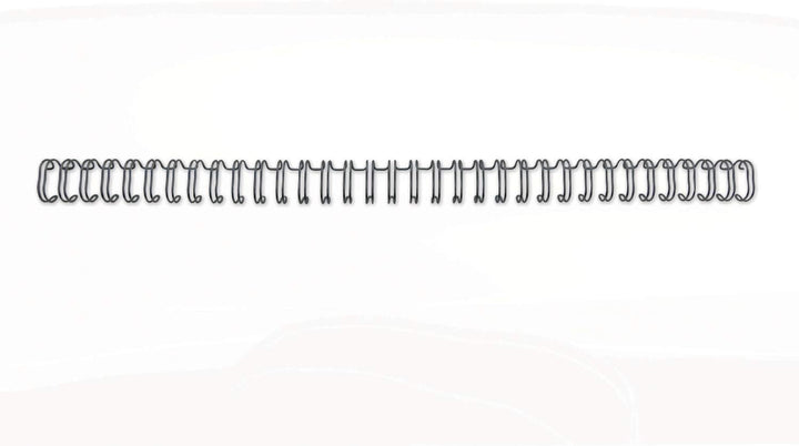 WireBind Drahtbinderücken, 100 Stück, 11mm, schwarz