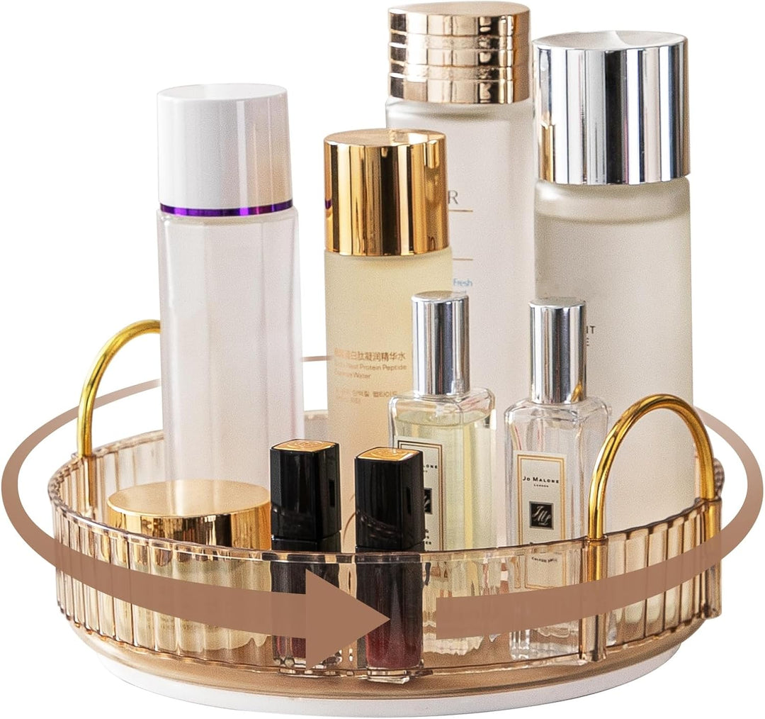 Make Up Organizer, 360° Drehbar Kosmetik Organizer, Beauty Organizer, Hautpflege Organizer für Badez