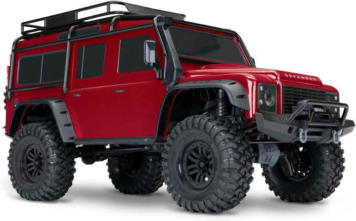 Traxxas TRX-82056-4R Landrover Defender Brushed RC Modellauto Elektro Crawler Allradantrieb (4WD) RT