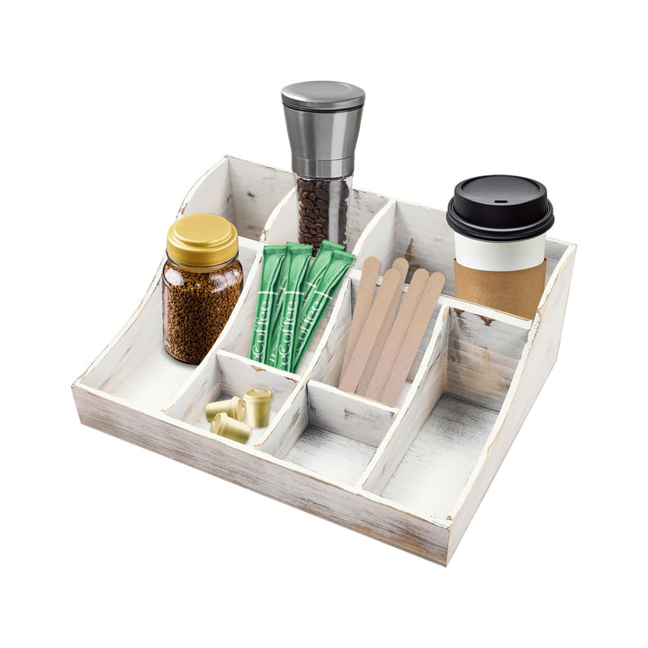 ATIVLB Kaffee Spender Organizer, 41.28x31.75x15.88cm Gewürz-Organizer Gewürzhalter, Aufbewahrung von