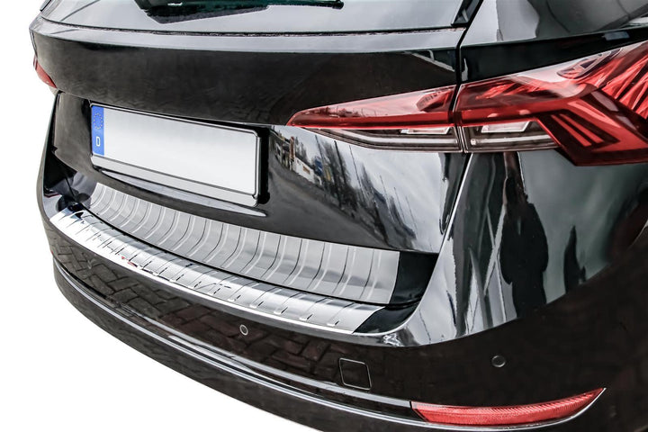 Ladekantenschutz Edelstahl CHROM kompatibel für SKODA Octavia 4 Kombi | ab 2020 | premium Qualität v