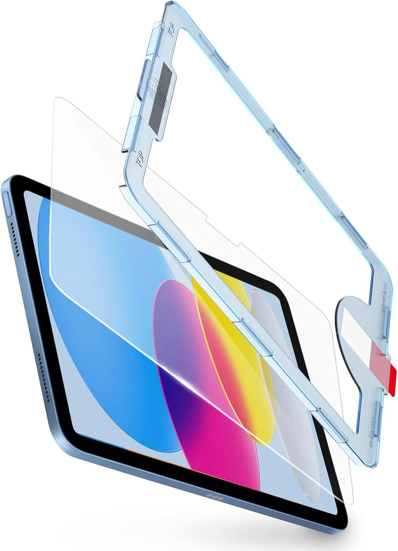 BERSEM Schutzfolie für iPad 10. Generation 10,9 Zoll (2022) 9H Gehärtete Glas Folie, HD-Klarheit, Kr