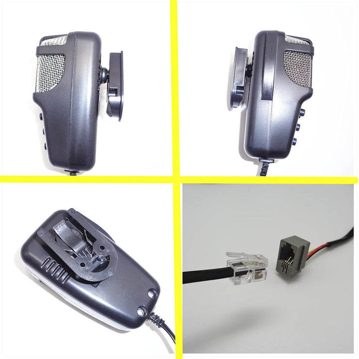 Autosirene Autohupe elektrische Hupe Notverstärker Autosirene mit Mikrofon PA Lautsprechersystem 7 T