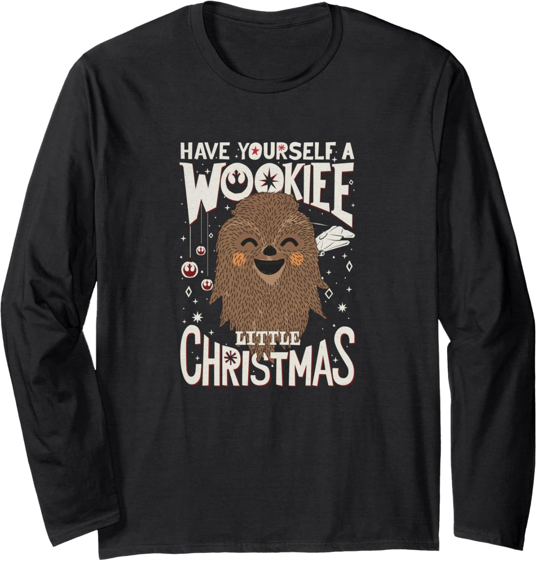 Star Wars Chewbacca Have Yourself A Wookiee Little Christmas Langarmshirt