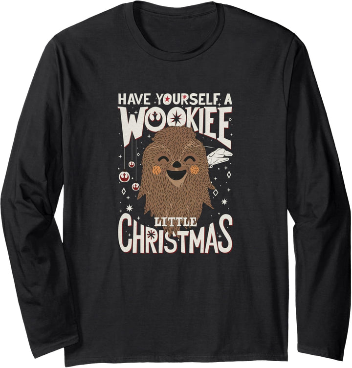 Star Wars Chewbacca Have Yourself A Wookiee Little Christmas Langarmshirt