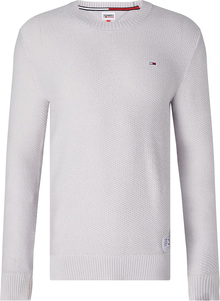 Tommy Jeans Herren Pullover XS Grau, XS Grau