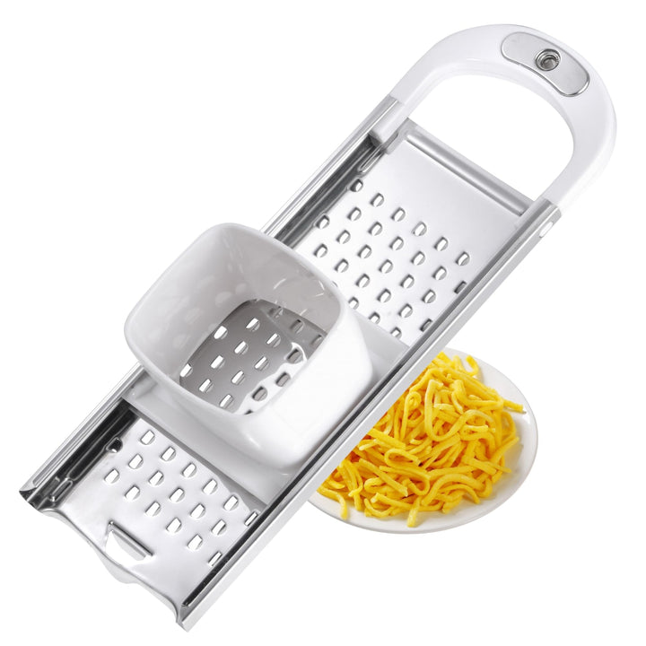 Westmark Spätzlehobel mit Teigschlitten - Spätzlereibe für Topfdurchmesser bis zu 24 cm - rostfreier