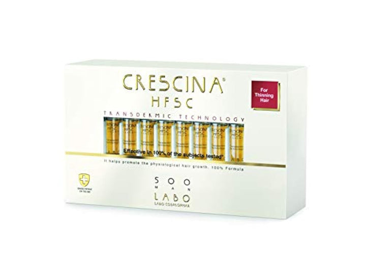Crescina HFSC Transdermic Technology Physiologisches Haarwachstum 500 Frauen 20 Fläschchen