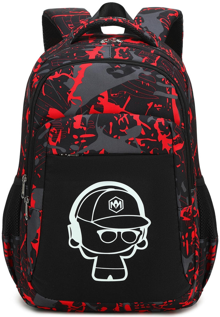 LEDAOU Schulrucksack Jungen Teenager Mädchen Schultaschen Kinder Rucksäcke Wasserdicht Leichtgewicht