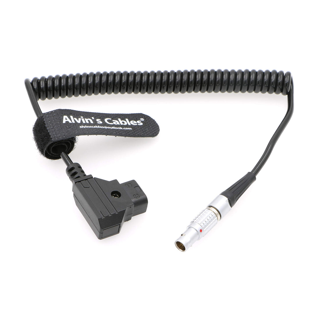 Alvin's Cables 0B 2 Pin Stecker auf Anton Bauer D-TAP Spiral Kabel Stromkabel für Teradek Bond Spira