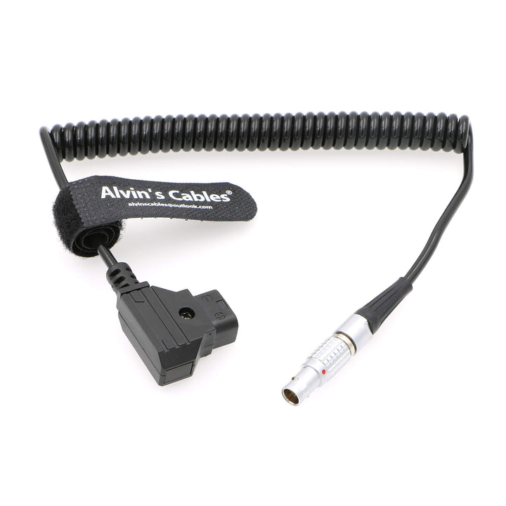 Alvin's Cables 0B 2 Pin Stecker auf Anton Bauer D-TAP Spiral Kabel Stromkabel für Teradek Bond Spira