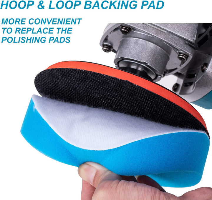 KATSU Tools 1200W 150mm 180mm Auto Poliermaschine, Elektrische Puffer Polieren Schleifen Wachsmaschi