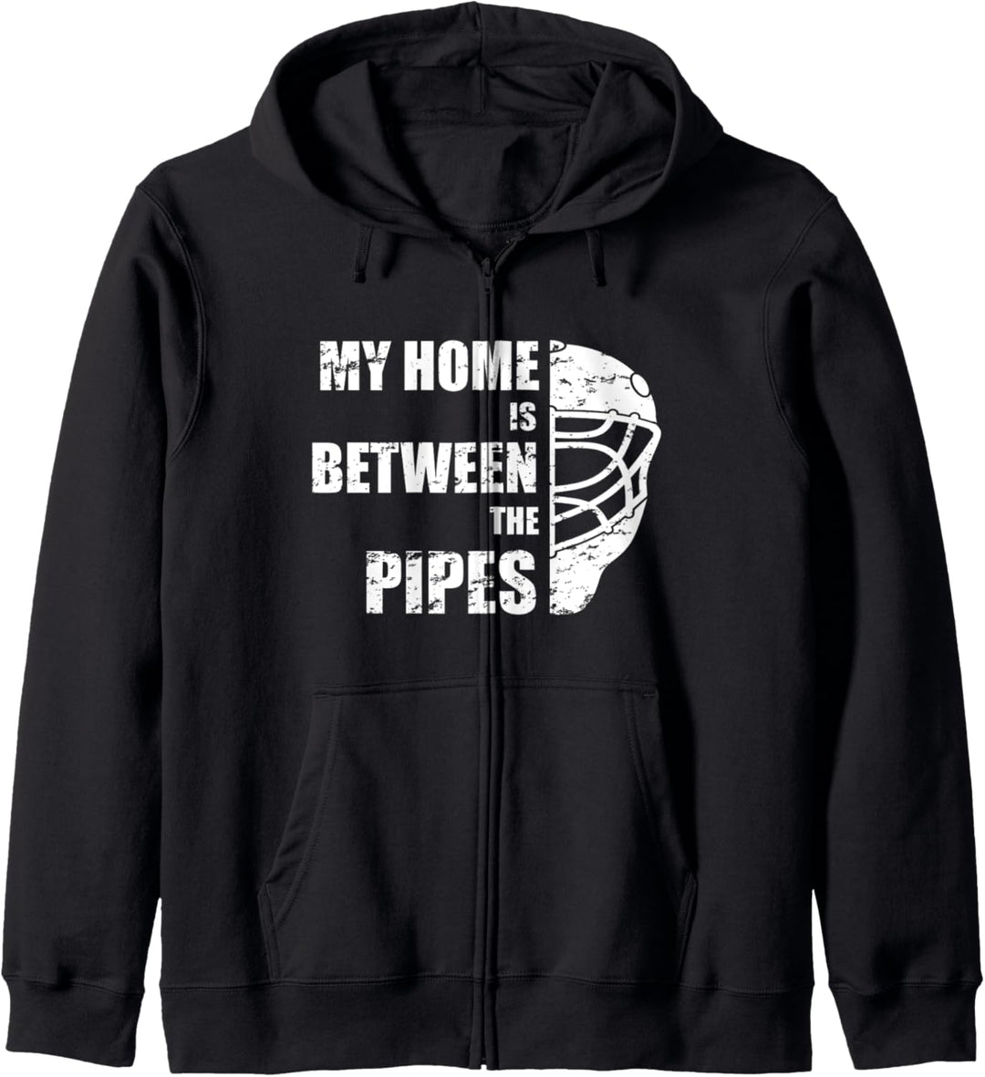 Hockey Goalie - cooler Spruch für Eishockey Torwart Kapuzenjacke