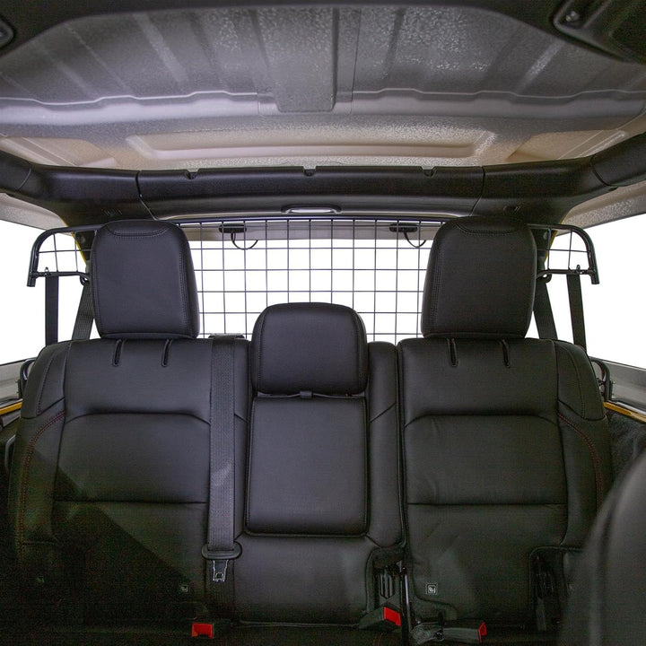 Travall Guard Hundegitter Kompatibel Mit Jeep Wrangler 4 Türer JL (Ab 2018) TDG1612 - Massgeschneide