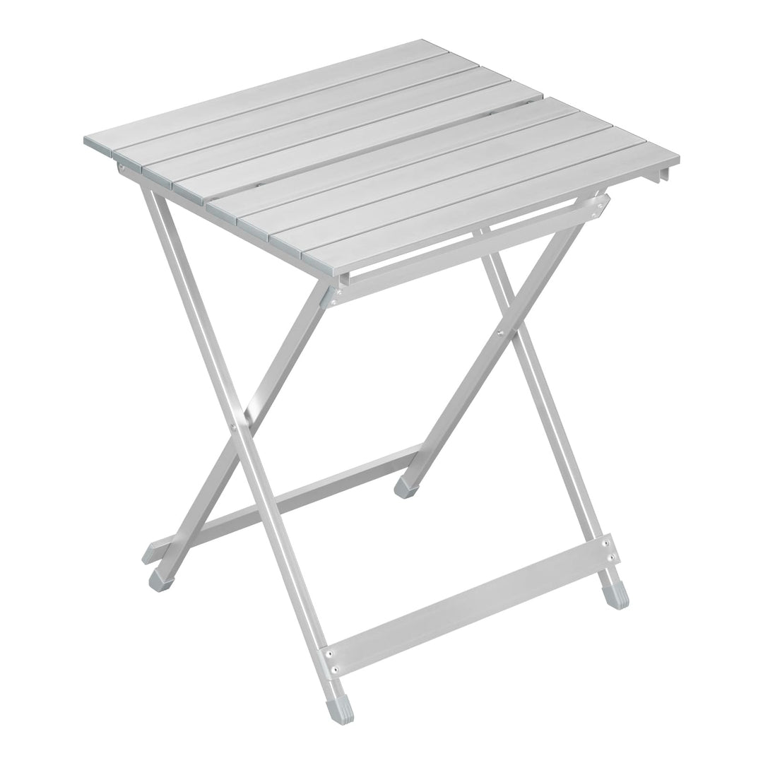 WOLTU Alu Tisch Klapptisch Campingtisch Balkontisch Gartentisch Klappbar aus Aluminium, 50.5x47x59.5