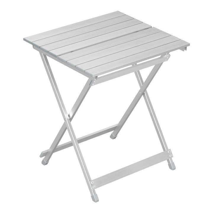 WOLTU Alu Tisch Klapptisch Campingtisch Balkontisch Gartentisch Klappbar aus Aluminium, 50.5x47x59.5