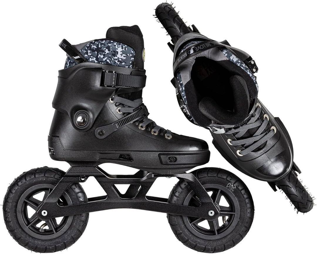 Powerslide SUV Inline Skate Next Edge 150, für Off-Road und Training, für Damen und Herren 46-47, 46