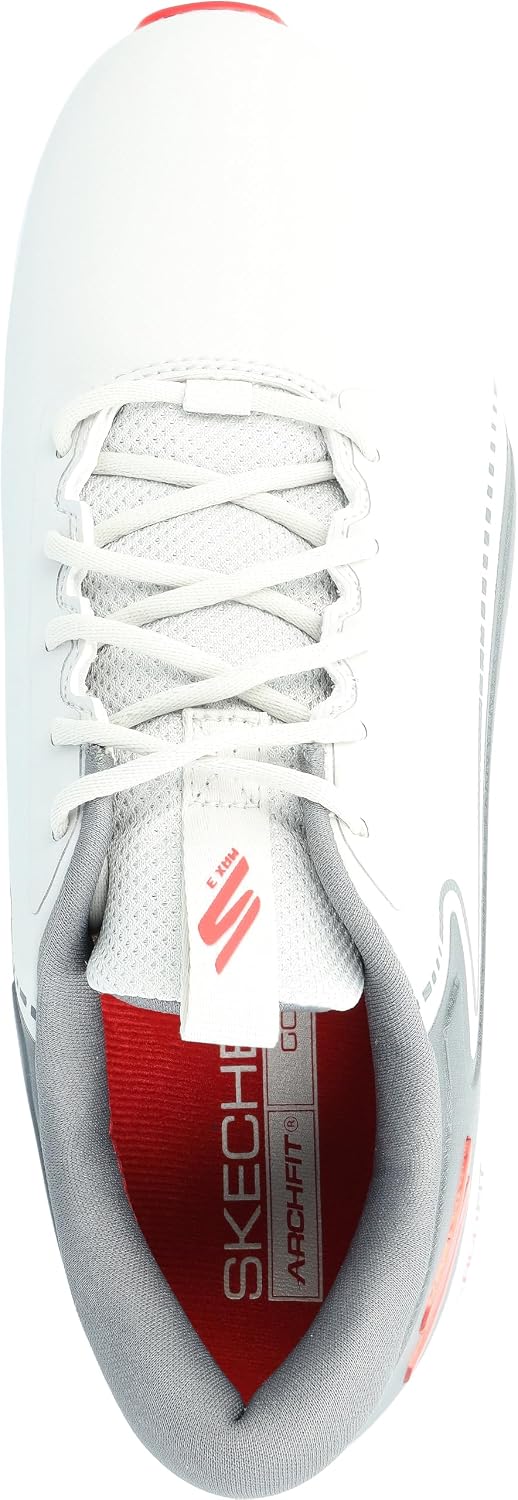 Skechers Herren Go Golf Max 3Sneaker 41 EU Grau, 41 EU Grau