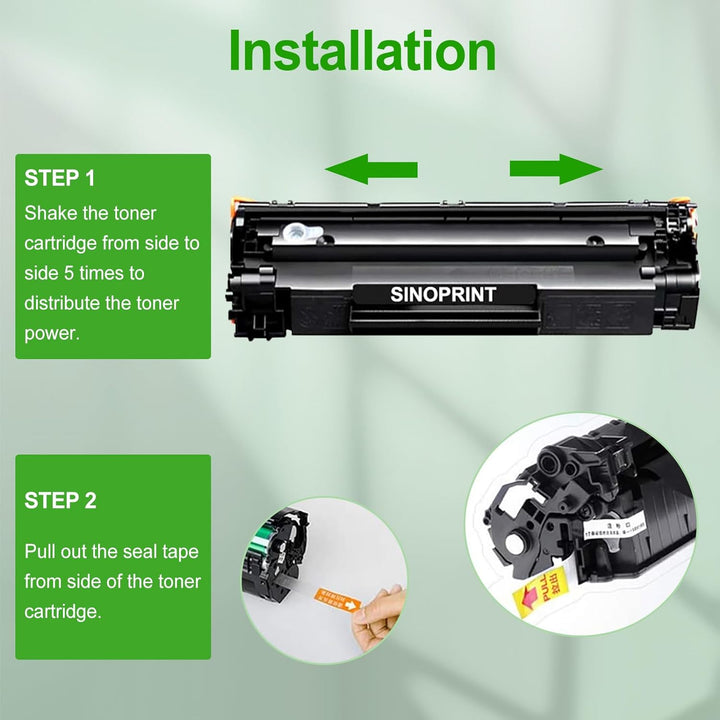 SINOPRINT 410A Schwarz Kompatible HP CF410A 410A CF410X 410X Tonerkartusche für HP MFP M477fdw Toner