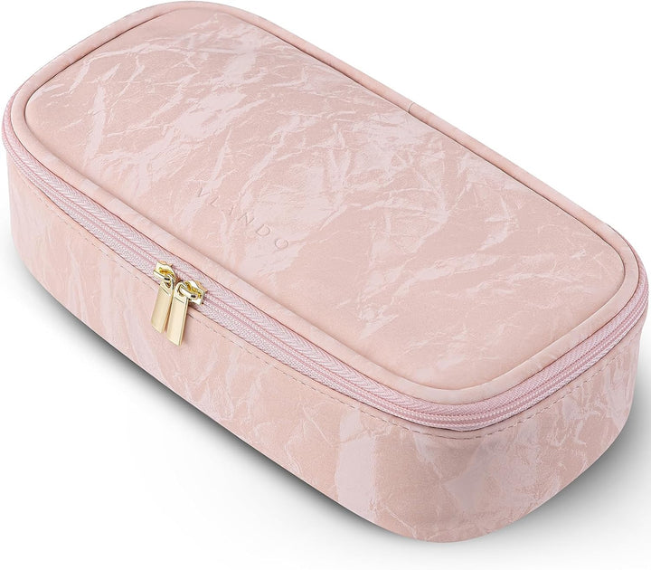 Vlando Reise Kosmetiktasche Klein, Make Up Tasche Damen, Tragbare Makeup Bag Organizer, Multifunktio