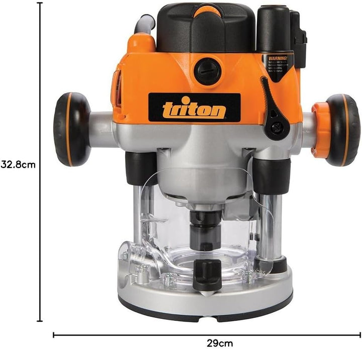 Triton MOF001 Doppelfunktions-Präzisionsoberfräse, 1400 Watt